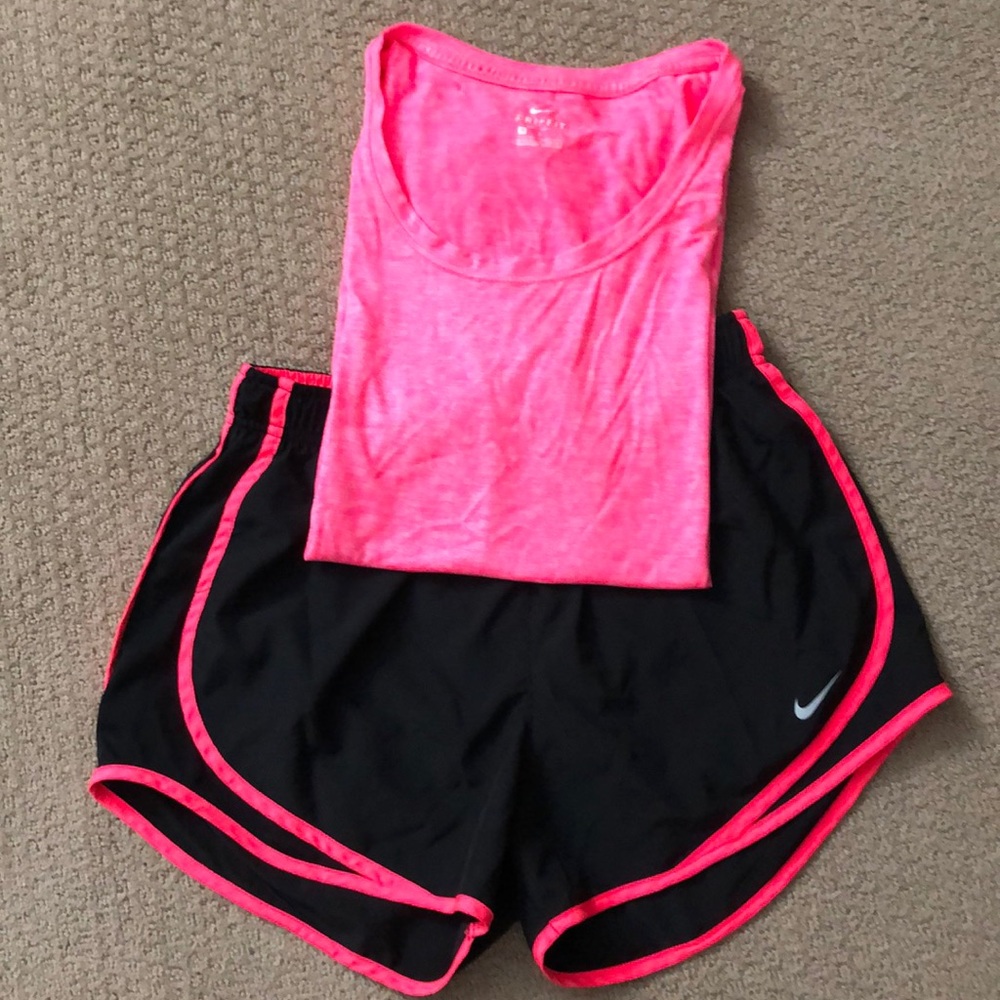 Nike dry fit running shorts